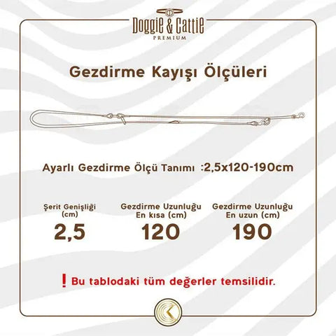 Doggie Yağlı Derili 4 örgülü El Tutmaçsız Köpek Eğitim Gezdirme Kayışı Small Kahverengi 1.1x150 Cm