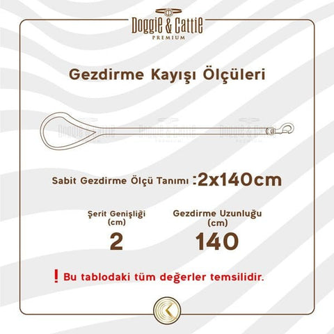 Doggie Dokuma Çift Köpek Gezdirme Tasma Aparatı Medium Siyah 2.5x70-60 Cm