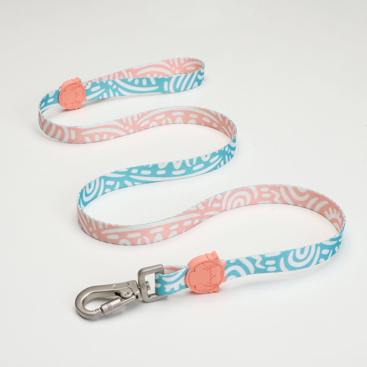 Lindo Dogs Touch Köpek Gezdirme Kayışı Mavi/Pembe Small