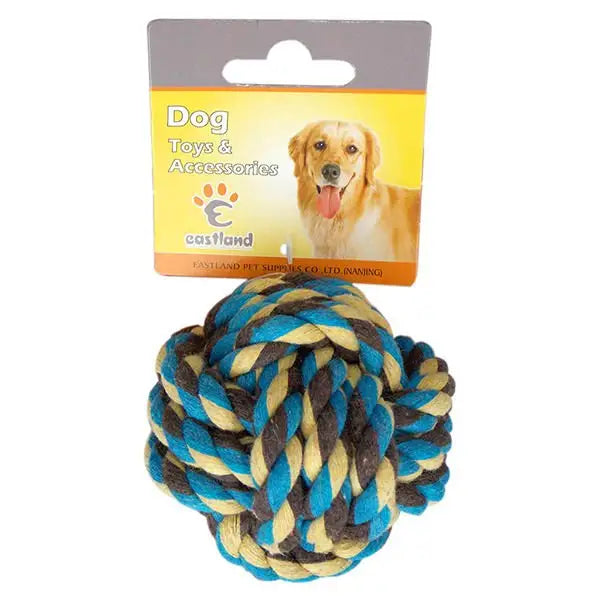 Eastland Düğümlü Top Diş İpi Köpek Oyuncağı 7.5 Cm