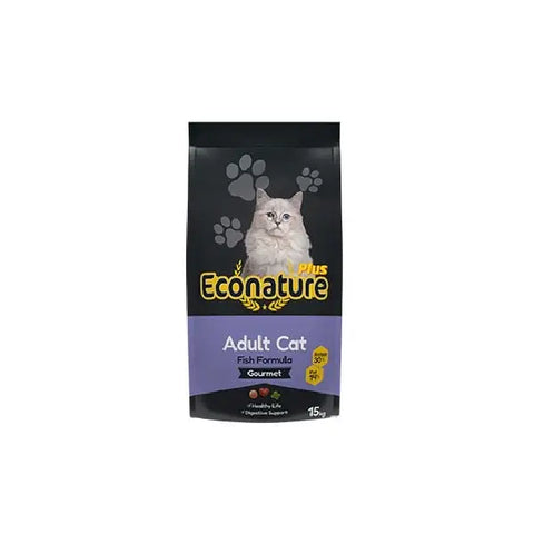 Econature Plus Gurme Balıklı Yetişkin Kedi Maması 15 Kg