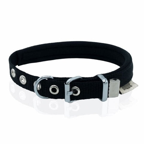 Doggie Comfort Dokuma Köpek Boyun Tasması Small Siyah 1.5x25-30 Cm