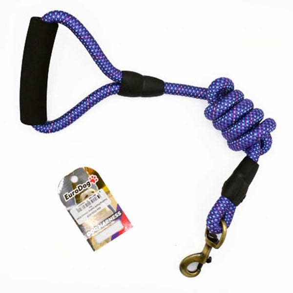 Euro Dog Köpek Uzatma Tasması Mor 14 Mm 120 Cm