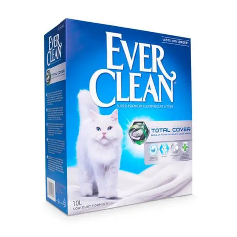 Ever Clean Total Cover Kokusuz Topaklanan Kedi Kumu 6 Lt