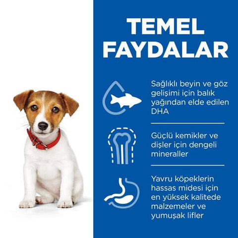 Hills Puppy Small  Miniature Tavuklu Küçük Irk Yavru Köpek Maması 3 Kg