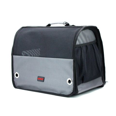 Lepus Cool Kedi ve Küçük Irk Köpek Taşıma Sırt Çantası Gri 32x26x43 Cm