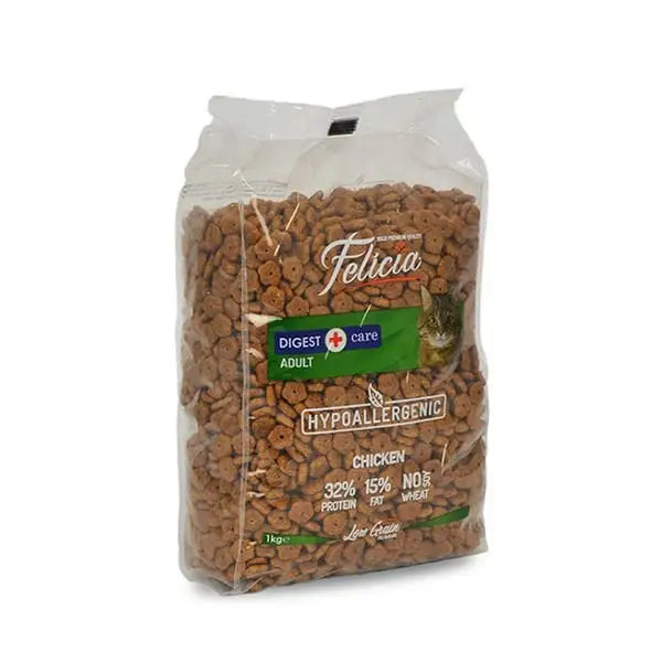 Felicia Hypoallergenic Tavuklu Düşük Tahıllı Yetişkin Kedi Maması 1 Kg