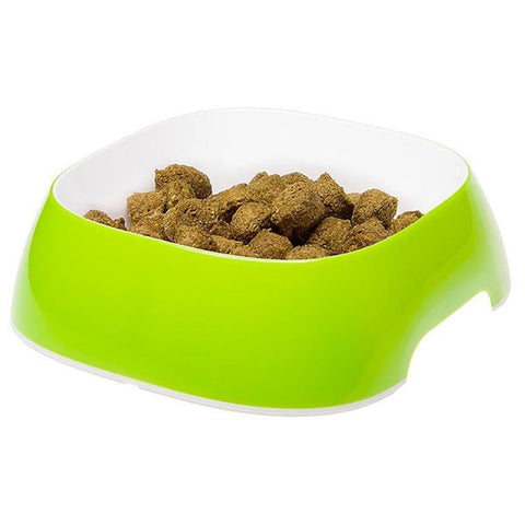 Ferplast Glam Melamin Kedi ve Köpek Mama ve Su Kabı Large Yeşil 1.2 Lt