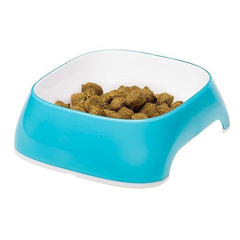 Ferplast Glam Melamin Kedi ve Köpek Mama ve Su Kabı Medium Mavi 720 Ml
