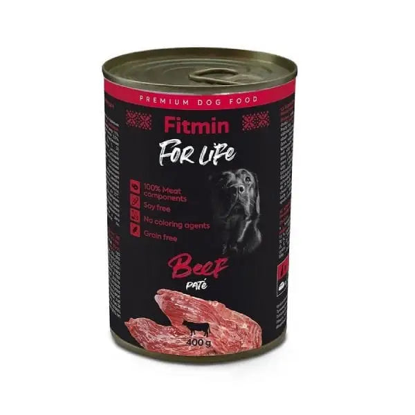 Fitmin For Life Biftekli Pate Yetişkin Konserve Köpek Maması 400 Gr