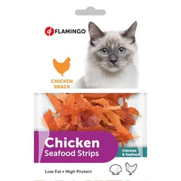 Flamingo Chicken Tavuklu Balıklı Kedi ödül Maması 85 Gr