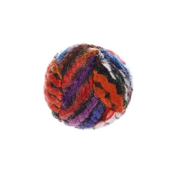 Flamingo Eleine Peluş İpli Top Kedi Oyuncağı Renkli 4.5 Cm