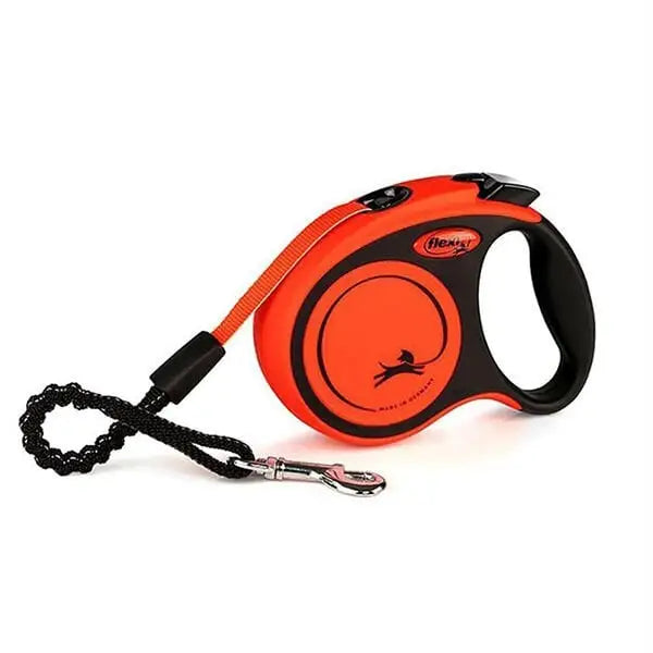 Flexi Xtreme şerit Otomatik Köpek Gezdirme Tasması Kırmızı/siyah Large 8 Mt