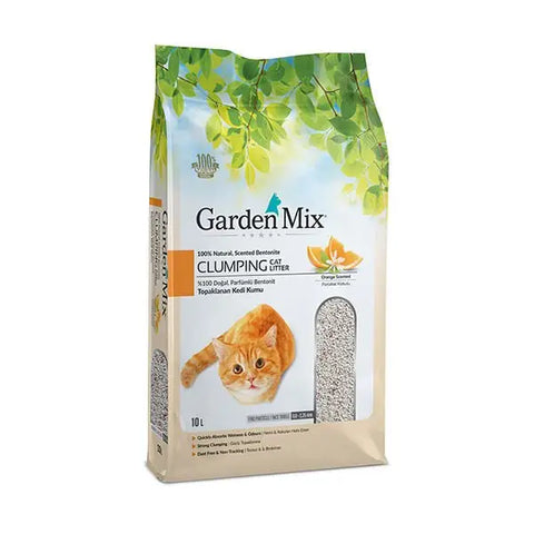 Garden Mix İnce Taneli Portakal Kokulu Kedi Kumu 10 Lt