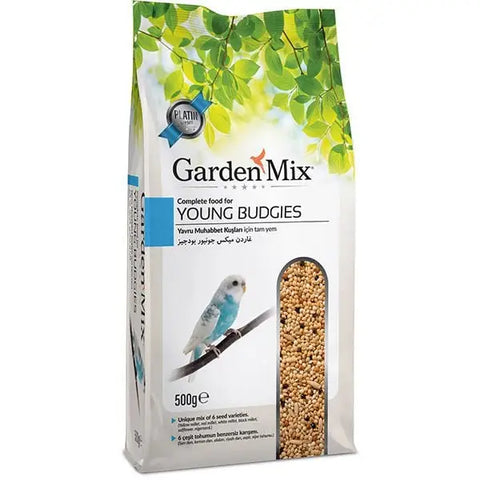 Garden Mix Platin Yavru Muhabbet Kuş Yemi 500 Gr