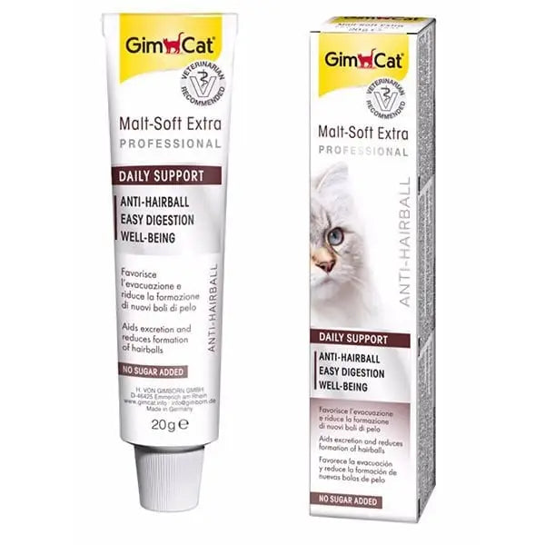 Gimcat Malt Soft Extra Tüy Yumağı önleyici Kedi Macunu 20 Gr