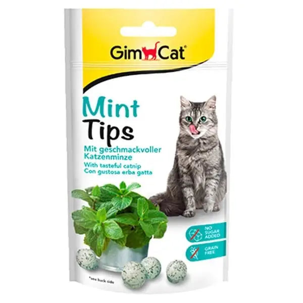 Gimcat Mint Tips Kedi ödül Maması Tableti 40 Gr