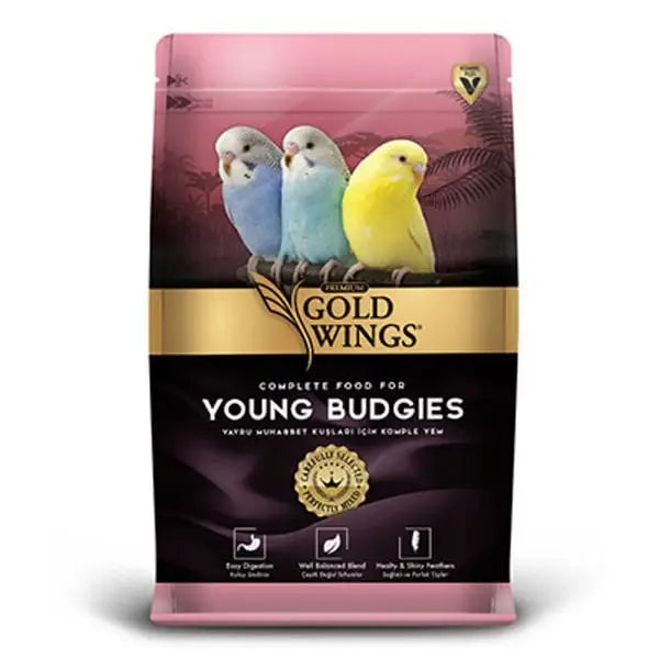 Gold Wings Premium Yavru Muhabbet Kuşu Yemi 1 Kg