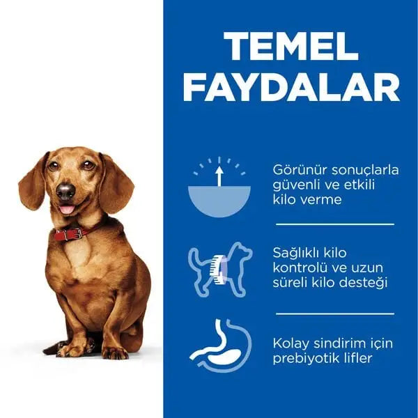 Hills Adult Perfect Weight Mini Tavuklu küçük Irk Yetişkin Köpek Maması 1.5 Kg