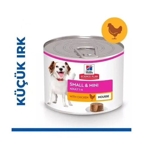 Hills Adult Tavuklu küçük Irk Yetişkin Konserve Köpek Maması 200 Gr