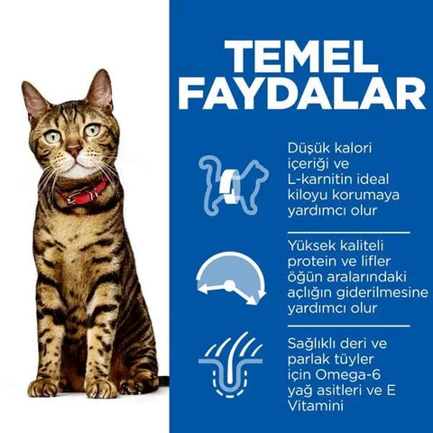 Hills Light Tavuklu Yetişkin Diyet Kedi Maması 3 Kg