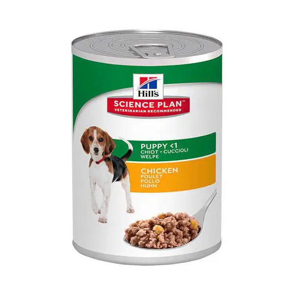 Hills Puppy Tavuklu Yavru Konserve Köpek Maması 370 Gr