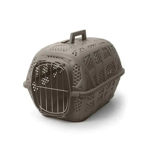 İmac Carry Sport Metal Kapılı Köpek Taşıma çantası Gri 48x34x32 Cm