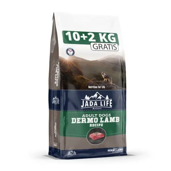 Jada Life Dermo Kuzu Etli Yetişkin Köpek Maması 10 Kg + 2 Hediyeli