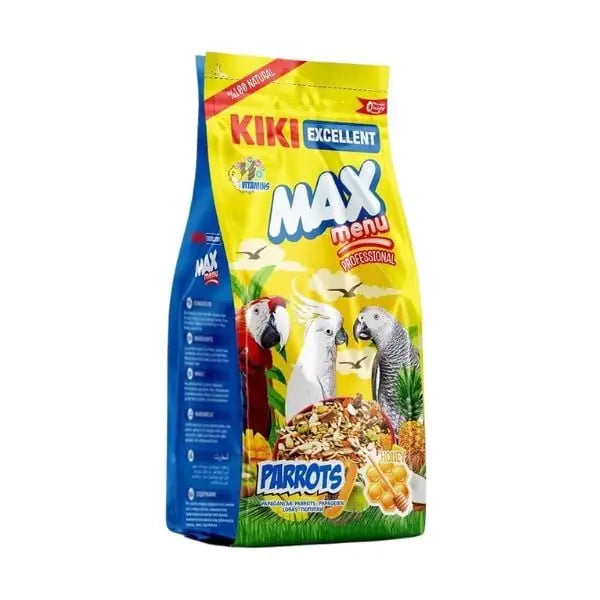 Kiki Excellent Max Menu Ballı Papağan Yemi 1 Kg