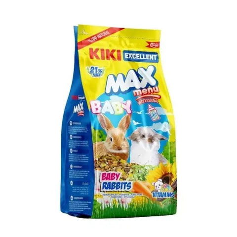 Kiki Excellent Max Menu Yavru Tavşan Yemi 1 Kg