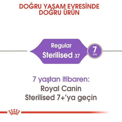 Royal Canin Sterilised 37 Kısırlaştırılmış Kedi Maması 4 kg