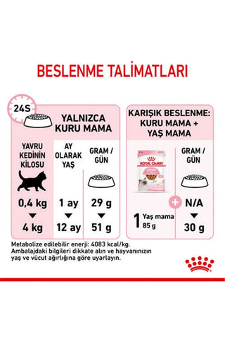 Royal Canin Kitten Yavru Kedi Maması 4 Kg