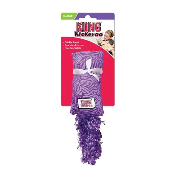 Kong Yavru Kedi Oyuncak Kediotlu Kickeroo 22 Cm