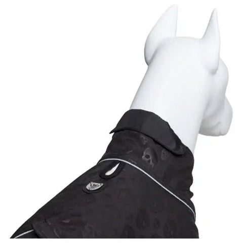 Lindo Dogs Softshell Black Skull Köpek Yağmurluğu Siyah Beden 1