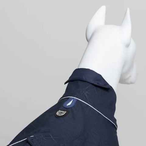 Lindo Dogs Softshell Navy Magnetic Köpek Yağmurluğu Lacivert Beden 1