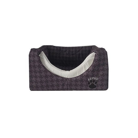 Lepus Trio Küp Yuva Küçük Irk Köpek ve Kedi Yatağı Kahverengi 35x35x35 Cm