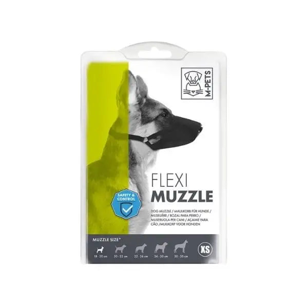 M-pets Flexi Ayarlanabilir Bez Köpek Ağızlığı Small