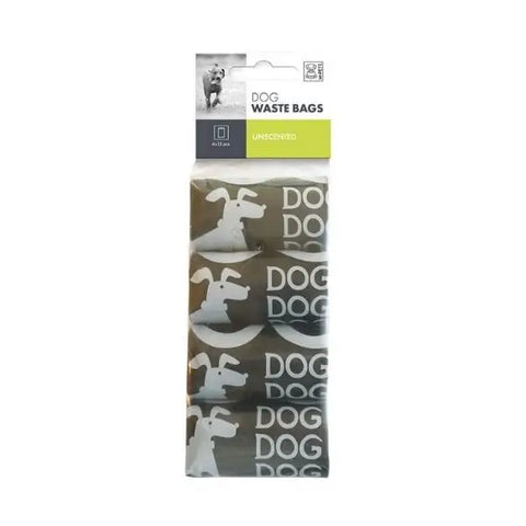 M-petz Waste Bag Desenli Köpek Dışkı Toplama Poşeti 4x15 Adet