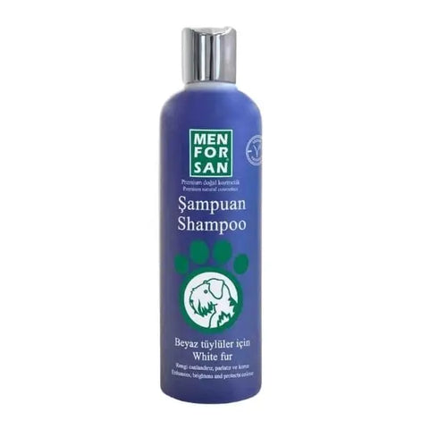 Menforsan Beyaz Tüylülere özel Köpek şampuanı 300 Ml