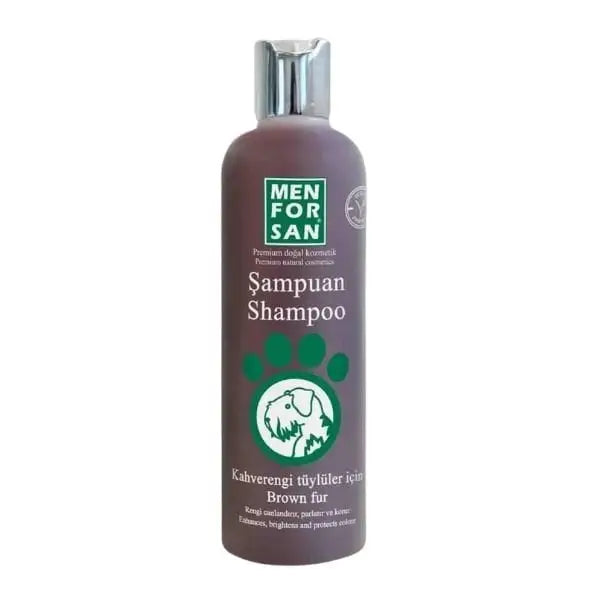 Menforsan Kahverengi Tüylülere özel Köpek şampuanı 300 Ml