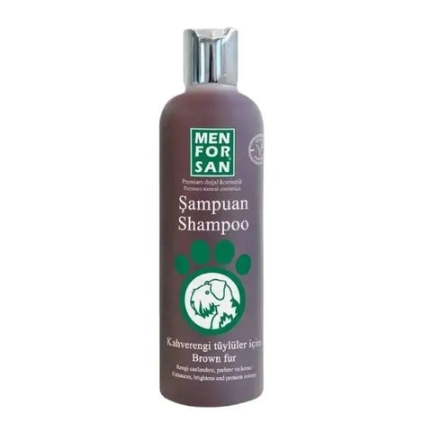 Menforsan Kahverengi Tüylülere özel Köpek şampuanı 300 Ml
