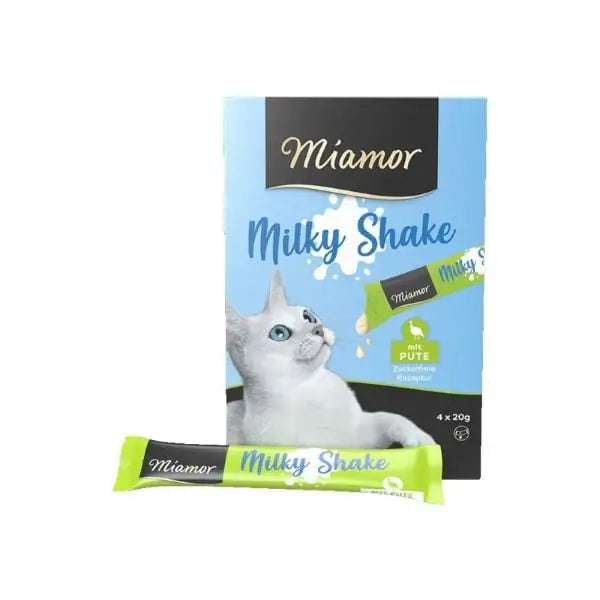 Miamor Milky Shake Hindili Sıvı Kedi ödül Maması 4 Adet 20 Gr