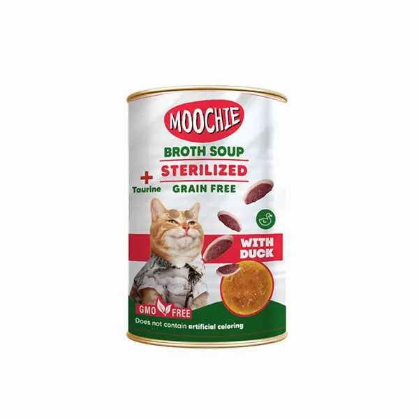 Moochie Et Suyu İçerisinde ördekli çorba Kısır Kedi ödülü 135 Ml