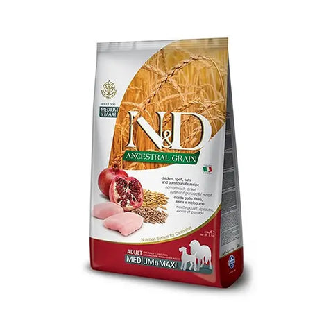 N&d Düşük Tahıllı Tavuklu Orta ve Büyük Irk Yetişkin Köpek Maması 2.5 Kg
