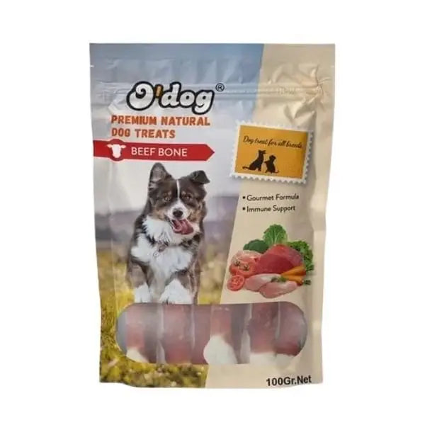 O Dog Dana Etli Sargılı Kemik Köpek ödül Maması 100 Gr