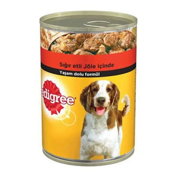 Pedigree Biftekli Konserve Köpek Maması 400 Gr