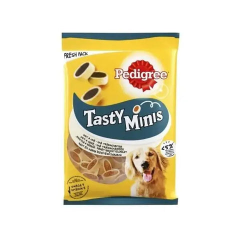 Pedigree Tasty Minis Sığır Etli ve Peynirli Köpek ödül Maması 140 Gr