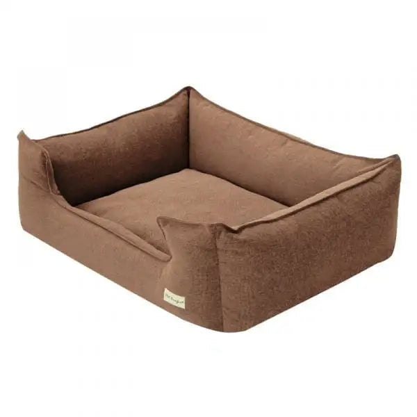 Pet Comfort Alpha Mirandus Kedi ve Köpek Yatağı Açık Kahverengi Xsmall 48x58 Cm