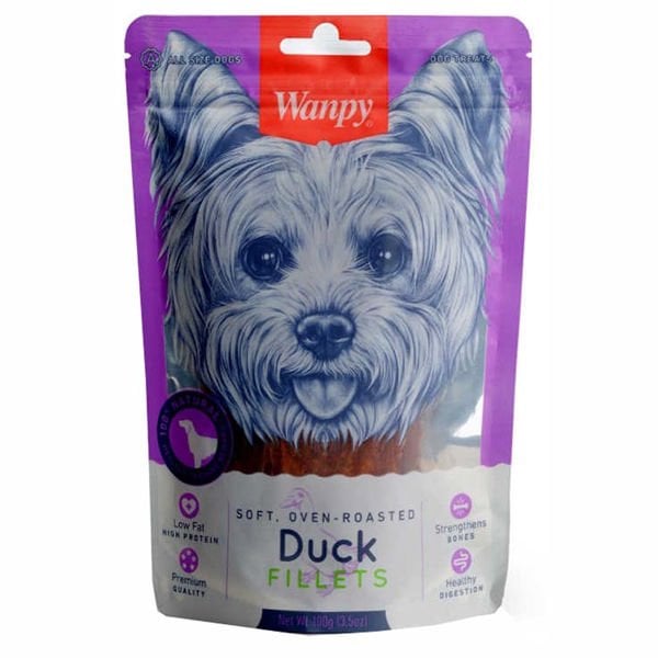 Wanpy Yumuşak Ördekli Fileto Köpek Ödül Maması 1 Adet 100 Gr