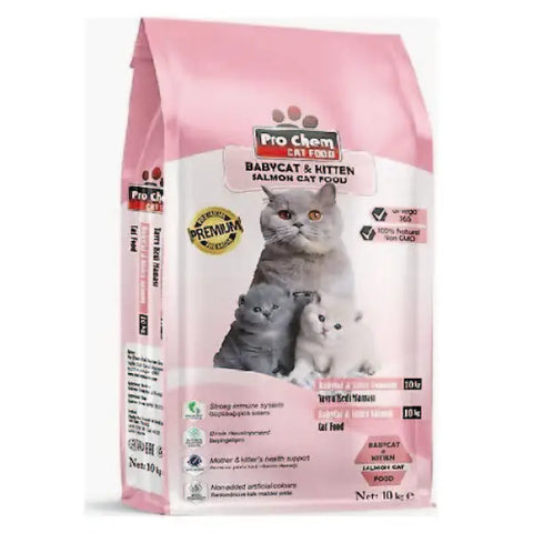 Pro Chem Babycat Kitten Somonlu Kedi Mamasi 10 Kg